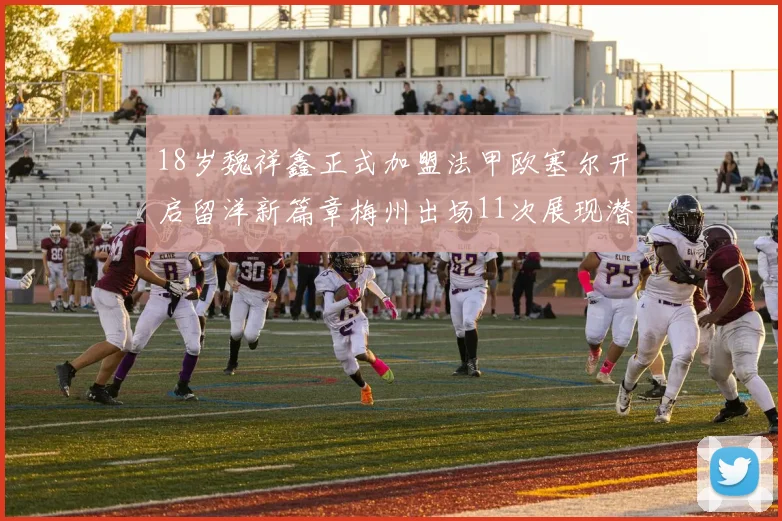 18岁魏祥鑫正式加盟法甲欧塞尔开启留洋新篇章梅州出场11次展现潜力